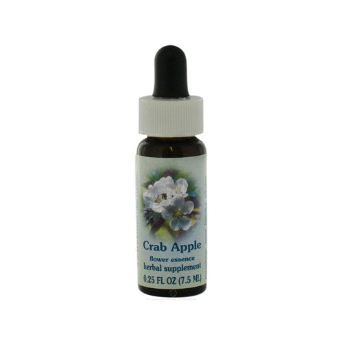 Flower Essence Crab Apple Herbal Supplement Dropper - 0.25 Oz